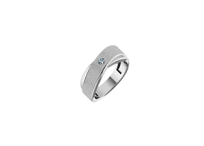 Solitaire Mens Ring